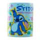 Taza con funda de peluche Cara Stitch 440 ml