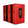 Estuche Gryffindor con los siete libros de Harry Potter