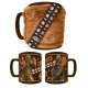 Taza con funda de peluche Chewbacca 440 ml