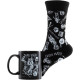 Set regalo con taza y calcetines Harry Potter Artes Oscuras 315 ml y TU 36-41