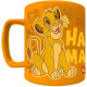 Taza con funda de peluche El Rey León 440 ml