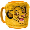 Taza con funda de peluche El Rey León 440 ml