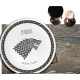 GAME OF THRONES - Set of 4 Plates - Houses 