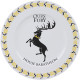 GAME OF THRONES - Set of 4 Plates - Houses 