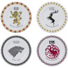 GAME OF THRONES - Set of 4 Plates - Houses 