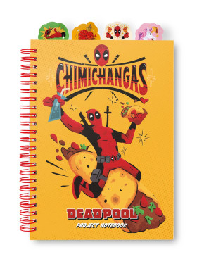 Cuaderno de proyectos Deadpool