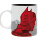 DC COMICS - Mug - 320 ml - The Batman red silhouette - subli x2