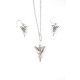 Ensemble Arwen en Argent sterling