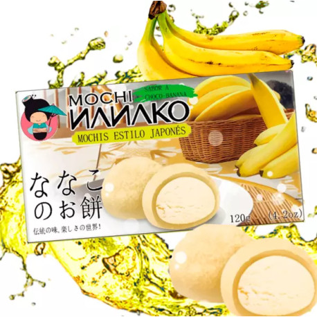 Mochis Nanako estilo japonés choco-plátano 120gr