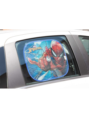 Par de Cortinas Laterales de Coche - Spiderman