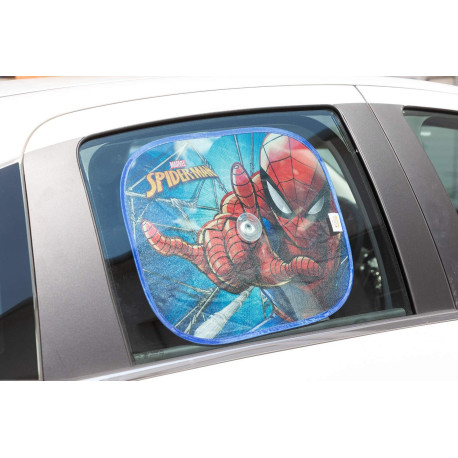 Par de Cortinas Laterales de Coche - Spiderman