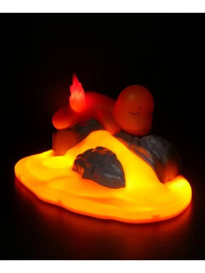 Diorama con luz Charmander 22 cm