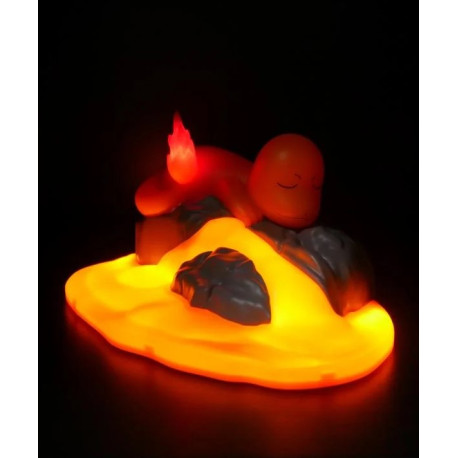 Diorama con luz Charmander 22 cm