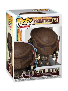 Predator Figura POP! Plus Movies Vinyl City Hunter 9 cm