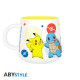 POKEMON - Breakfast Set Mug + Bowl - Pikachu & Kanto Starters