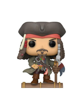 Pirates of the Caribbean Figura POP! Movies Vinyl Jack Sparrow 9 cm