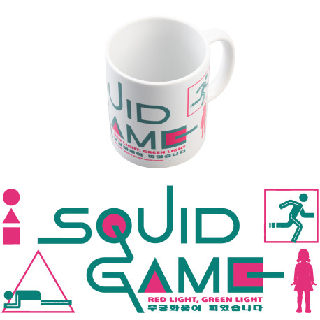 TAZA EL JUEGO DEL CALAMAR LOGO