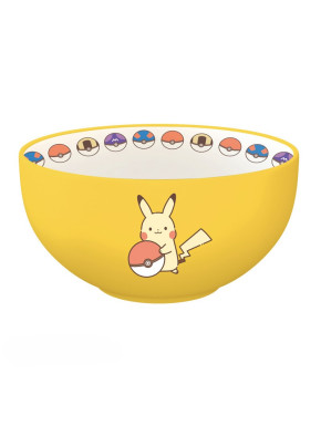 POKEMON - Bowl - 600 ml - "Pikachu Electric Type" - Cardboard box x2