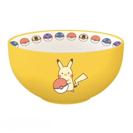 POKEMON - Bowl - 600 ml - "Pikachu Electric Type" - Cardboard box x2