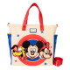 Bolso Tote Loungefly Mickey y Amigos