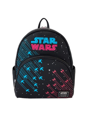 Bolso Mochila Loungefly Rebeldes vs Imperio Star Wars