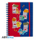 POKEMON - Notebook A5 Spirale "Blue & Red Partners" X4