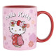 Sanrio Taza sensitiva al calor Hello Kitty Kimono 320 ml