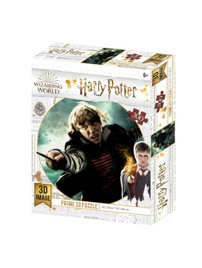 Puzzle lenticular Harry Potter Ron Weasley Batalla 300 piezas