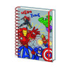 Cuaderno de espiral A5 Avengers (Hero Club) 21 x 15 cm