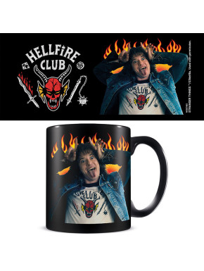 Taza Hellfire Club & Eddie 315ml Stranger Things