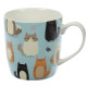 Caneca fina felina Gatos