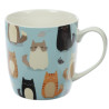 Caneca fina felina Gatos