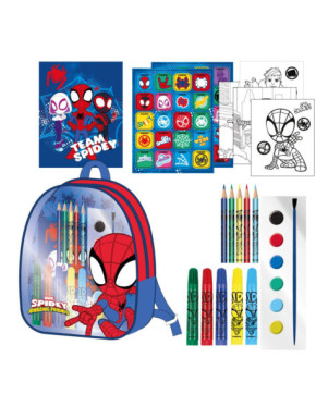 COLOREABLE MOCHILA SPIDEY