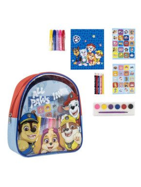 COLOREABLE MOCHILA PAW PATROL