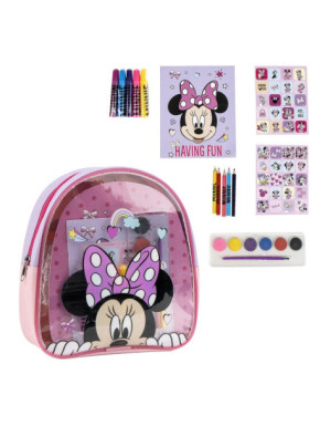 COLOREABLE MOCHILA MINNIE