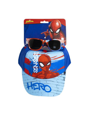 GORRA SET GAFAS DE SOL SPIDERMAN