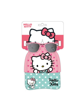 GORRA SET GAFAS DE SOL HELLO KITTY