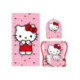 TOALLA SET SAQUITO HELLO KITTY