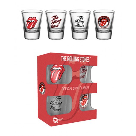 Shot glasses Rolling Stones