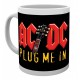 Taza AC-DC plug me in