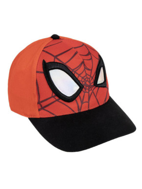 GORRA VISERA CURVA APLICACIONES SPIDERMAN