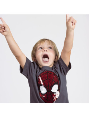 Camiseta corta de Spiderman, oficial Marvel