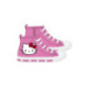 ZAPATILLA LONETA SUELA PVC CON LUCES ALTA HELLO KITTY