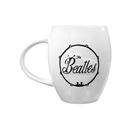 Taza Beatles Black On White