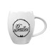 Taza Beatles Black On White