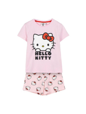 PIJAMA CORTO SINGLE JERSEY HELLO KITTY