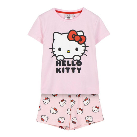 PIJAMA CORTO SINGLE JERSEY HELLO KITTY