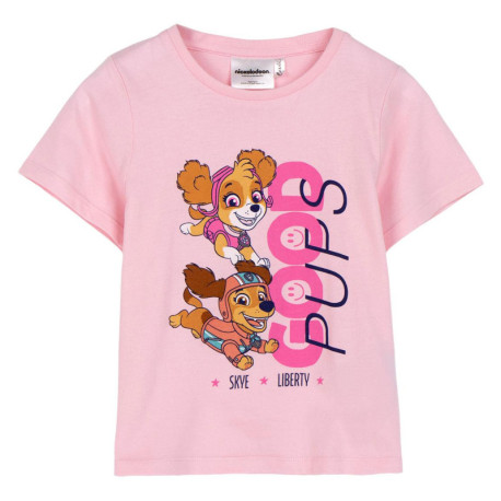 CAMISETA CORTA SINGLE JERSEY PAW PATROL