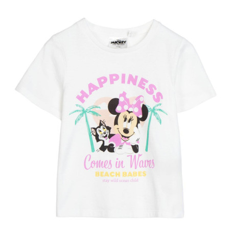 CAMISETA CORTA SINGLE JERSEY MINNIE