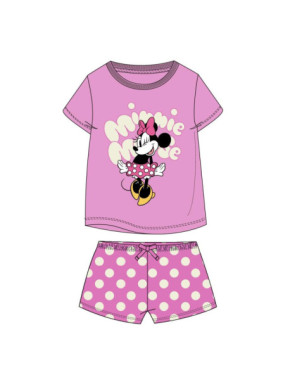 PIJAMA CORTO SINGLE JERSEY MINNIE